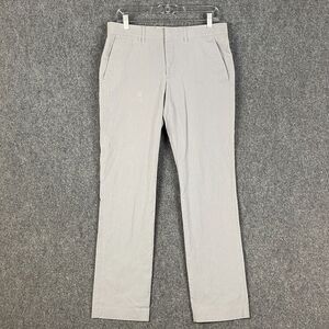 Express Photographer Pants Men's 30/32 Gray 100% Cotton‎ Adults Hook & Eye